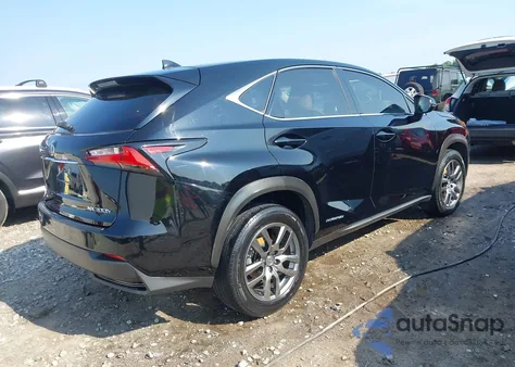 2016 Lexus Nx 300H from USA, damaged, VIN JTJYWRBZ1G2009917